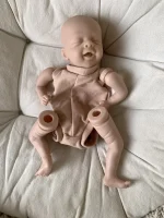 NPK 11inch Reborn Doll kit Salia with Signature Unfinished Doll Parts with Body 4