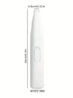 1 non battery pet shaver electric clipper suitable for cats and dogs. It can be used to shave foot hair, buttocks hair, eyes hai 2