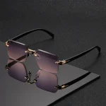 Classic Unisex Fashion Sunglasses Frameless Trendy Eyewear for Holiday Costume Suitable Best Gift for Festive Occasions 4