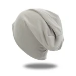 Spring Women Men Unisex Solid Color Slouchy Beanie For Women Fashion Man Caps Turban Skullies Beanies Female Hats Elastic 5