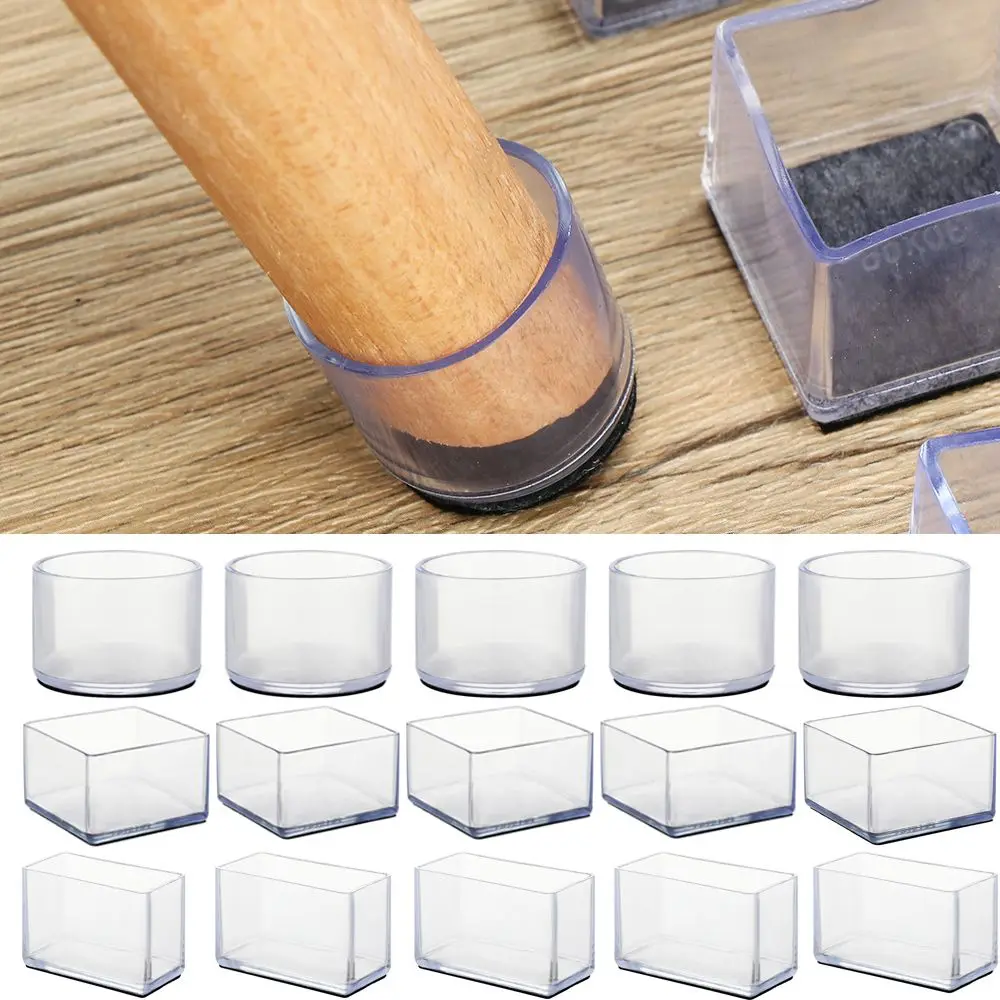 4Pcs Rubber Square Rectangle Floor Protector Pads Chair Leg Caps Table Foot Dust Cover Socks Pipe Plugs Furniture Leveling Feet 4Pcs Rubber Square Rectangle Floor Protector Pads Chair Leg Caps Table Foot Dust Cover Socks Pipe Plugs Furniture Leveling Feet
