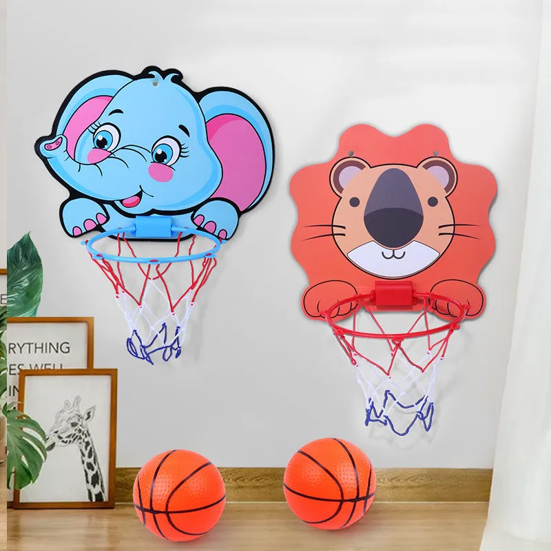 Kids Basketball Hoop Kit Cartoon Creative Animals Basketball Stand Outdoor Indoor Game Sport Play Toys For Children Kids Kids Basketball Hoop Kit Cartoon Creative Animals Basketball Stand Outdoor Indoor Game Sport Play Toys For Children Kids