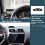 Car LED Parking Sensor Kit 4 Sensors 22mm Backlight Display Reverse Backup Radar Monitor System 12V 8 Colors 2