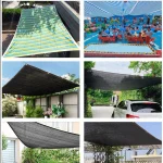 Mesh Tarp with Grommets Foldable Cloth Plant Cover High Density UV Protection Canopy Shade Net for Garden Car Picnics Pools 5