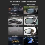 Car bsd blind spot monitoring system 24GHz microwave radar blind spot detection system bsm blind area lane change assistance 3