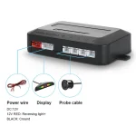 Car LED Parking Sensor Kit with 4 Radar Accurate Digital Display of Obstacle Distance Alarm Parktronic Kit Suitable For Most Car 4