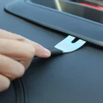 6Pcs Portable Auto Door Clip Trim Removal Tools Kits Car Dashboard Audio Radio Panel Repair Metal Removal Pry Disassembly Tool 4