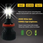 2pcs 16000Lm 50W H4 H8 H9 9004 9007 Hi/Lo Beam H1 H3 H7 9005/HB3 9006/HB4 H8H9H11 9012 Auto Led Headlight White Car Lights 12V 2