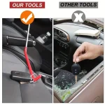 21/18PCS Car Door Tool Kit Inflatable Air Pump Auto Window Door Open Fixing Gripper Tools Long Reach Kits with Carrying Bag 4