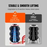 SucceBuy Triple Bag Air Jack 3 Ton (6600 lbs) Capacity Portable Pneumatic Car Jacks Heavy Duty & Quick Lifting for Garage Repair 4