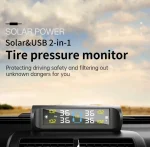 Car Tire Pressure Monitoring System Car Tyre Pressure Monitor Tyre Pressure Alarm 4 External Sensors 4