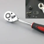 46pcs Socket Set Car Repair Tool Ratchet Wrench  Pawl Spanner Screwdriver Professional Metalworking Kit 3