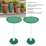 2 Sets Adjustable Height Plant Inserts with Drainage Hole Planter Filler Risers for Inside Flower Pot Container Riser 3