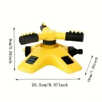 360 Degree Automatic Rotating Water pipe set Garden Lawn Sprinkler Yard Large Area Coverage Watering Irrigation Spraye 4