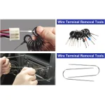 Hand-held Disassembly Tools Car Trim Removal Tool Panel Door Audio Trim Removal Kit Auto Clip Pliers Fastener Remover Set 4