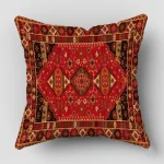 Persian Rug Pattern Pillowcase Living Room Sofa Cushion Cover Fashion Decorative Home Decor 45X45cm Two Sides Short Plush 3