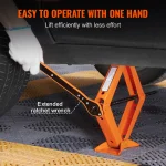 SucceBuy Scissor Jack 2.5 Ton/5512 lbs Scissor Car Jack 3.7"-17.1" Lifting Range Scissor Lift Jack Portable Tire Jack for Car 5