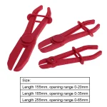 3Pcs/Set Hose Tube Clampc Pliers Tool Brake Fuel Water Line Clamp Pliers for Car Repair Hose Clamp Removal Hand Tool 2