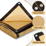 Outdoor Shade Sail Decorations for Gardens Accessories Car Mesh Yard & Garden Decors Shading Folding Retractable Awning Terrace 6