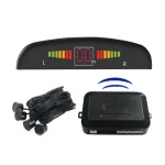 Rear Wireless Car Auto Parktronic LED Parking Sensor with 4 Reverse Backup Radar Monitor Detector System Display 4