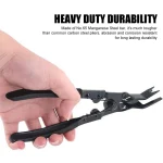 1PCS Car Clip Pliers Tool Panel Clip Pliers Set Fastener Remover  Auto Retainer Clip Trim Rivet Removal Tool  Auto Door Car Uph 5