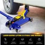 DayPlus Hydraulic Trolley Floor Jack Heavy Duty 2 Ton Low Profile Lifting for Car Van Garage Tyre Repair Change Tire Emergency 5