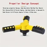 360 Degree Automatic Rotating Water pipe set Garden Lawn Sprinkler Yard Large Area Coverage Watering Irrigation Spraye 6