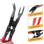 1PCS Car Clip Pliers Tool Panel Clip Pliers Set Fastener Remover  Auto Retainer Clip Trim Rivet Removal Tool  Auto Door Car Uph 6