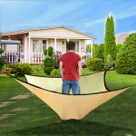 Outdoor Shade Sail Decorations for Gardens Accessories Car Mesh Yard & Garden Decors Shading Folding Retractable Awning Terrace 2