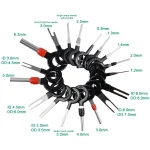 Car Terminal Removal Wire Plug Connector Lugs Extractor Puller Release Pin Extractor Kit For Automobiles Repair Hand Tools 4