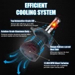 2pcs 16000Lm 50W H4 H8 H9 9004 9007 Hi/Lo Beam H1 H3 H7 9005/HB3 9006/HB4 H8H9H11 9012 Auto Led Headlight White Car Lights 12V 4