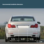 Car LED Parking Sensor Kit 4 Sensors 22mm Backlight Display Reverse Backup Radar Monitor System 12V 8 Colors 4