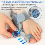 Unisex Bunion Corrector Foot Hallux Valgus Braces Rotatable Toe Separator Straightener Adjustable Pedicure Finger Toe Corrector 3