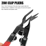 1PCS Car Clip Pliers Tool Panel Clip Pliers Set Fastener Remover  Auto Retainer Clip Trim Rivet Removal Tool  Auto Door Car Uph 4