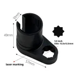 NEW Professional Oxygen Sensor Socket Removal Tool Universal Drive Remover Oxygen Sensor Sleeve Hand Tool Car Accessories 5