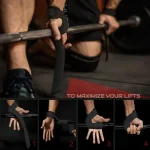 Weightlifting Wrist Straps Strength Training Adjustable Non-slip Gym Fitness Lifting Strap Wrist Support Sports Grip Band 6