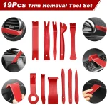 Car tools Car Interior Disassembly kit plastic trim removal tool car clips puller diy Panel Tools for auto trim puller set 3