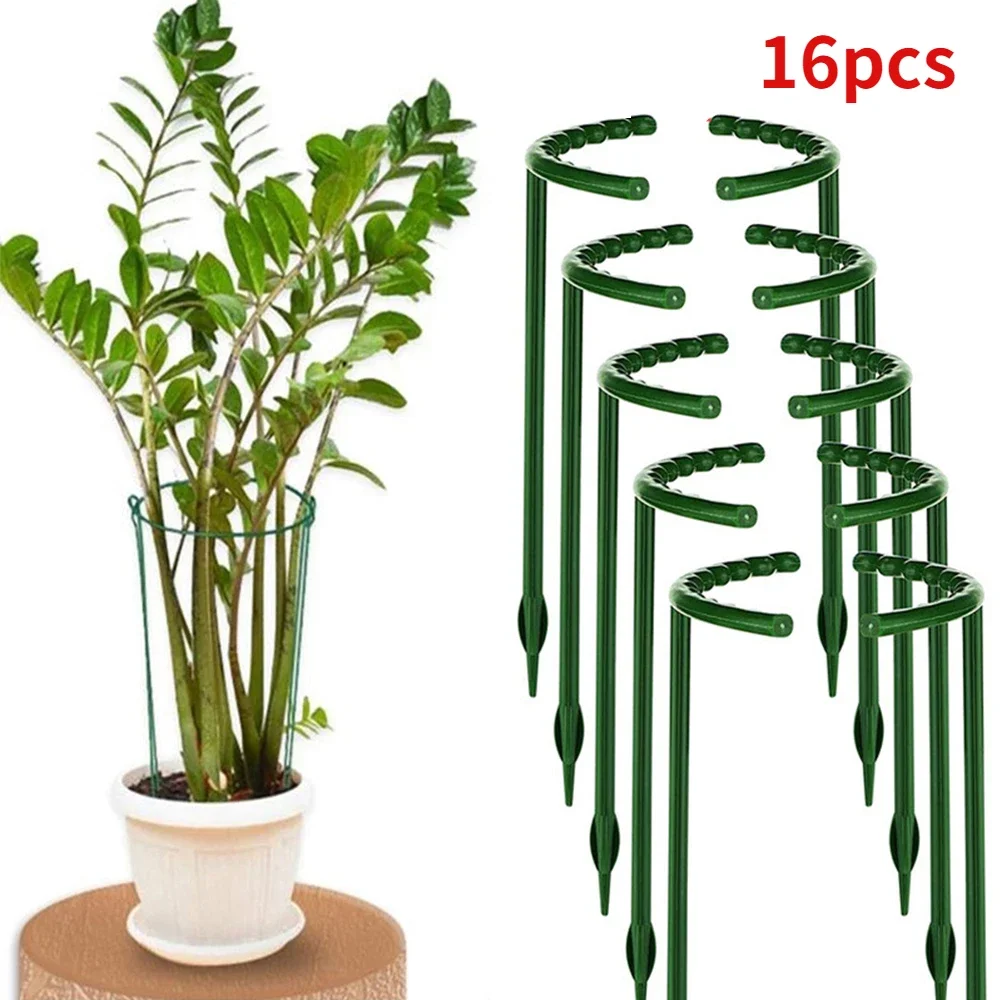 Plastic Plant Support Pile Stand Plant Support Pile for Flowers Greenhouses Arrangement Fixing Rod Holder Garden Tools Plastic Plant Support Pile Stand Plant Support Pile for Flowers Greenhouses Arrangement Fixing Rod Holder Garden Tools