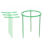2 Layers Flower pot climbing frame Plastic plant cage frame Horticultural Pottery Support Stand Circular plant support ring 2