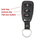 Car Remote Central Door Lock Keyless Control Kit Alarm System Remote Control 4