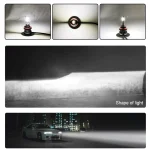 2Pcs car LED headlights C1 26000lm 80W COB  chip 3000k/4300k/6000k/8000k lime  h4 h7 h1 LED headlights 9005 h7 h11 LED lights 4