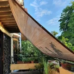 Durable Brown UV Protection Canopy Outdoor Sun Shade Net for Garden Patio Plant Sunshade Sail Greenhouse Outdoor Pavilion 5