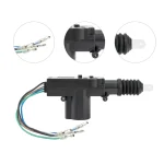 Hippcron Car Lock Door Remote Control Keyless Entry System Locking Kit with 4 Door Lock Actuator Universal 12V 3