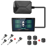 USB Android TPMS Tire Pressure Monitoring System with 116 Psi Alarm and 5V Support