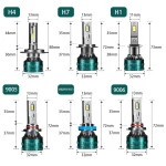 YHKOMS 300W 30000LM H7 H4 LED Headlight High Power Canbus H11 H1 H8 H9 9005 HB3 9006 HB4 Turbo Lamp 6000K Car Light Fog Lamp 6