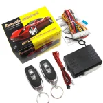 HOT Universal Keyless Entry System Car Alarm Systems Device Auto Remote Control Kit Door Lock Vehicle Central Locking And Unlock 6