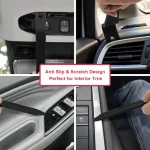 5Pcs Auto Trim Removal Tool Kit, No Scratch Plastic Pry Tool Kit - Interior Door Panel Clip Fastener Removal Set For Vehicle 5