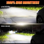 5700W H1 H4 H7 LED Headlight 4500000LM Led Canbus Car Lamps H11 H8 9005 9006 HB3 HB4 9012 HIR2 Fog Lamps Car Light 2 Copper Tube 3