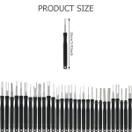 30Pcs Terminal Pin Removal Tool Kit Stainless Steel Pin Extractor Tool Reusable Electrical Wire Connector Pin Release Tool Auto 6