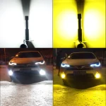 30000LM H1 LED Headlight 100W Mini Canbus H3 Led for Car Headlamp Fanless Light Auto Diode Fog Lamps 6000K White 3000K Yellow 6